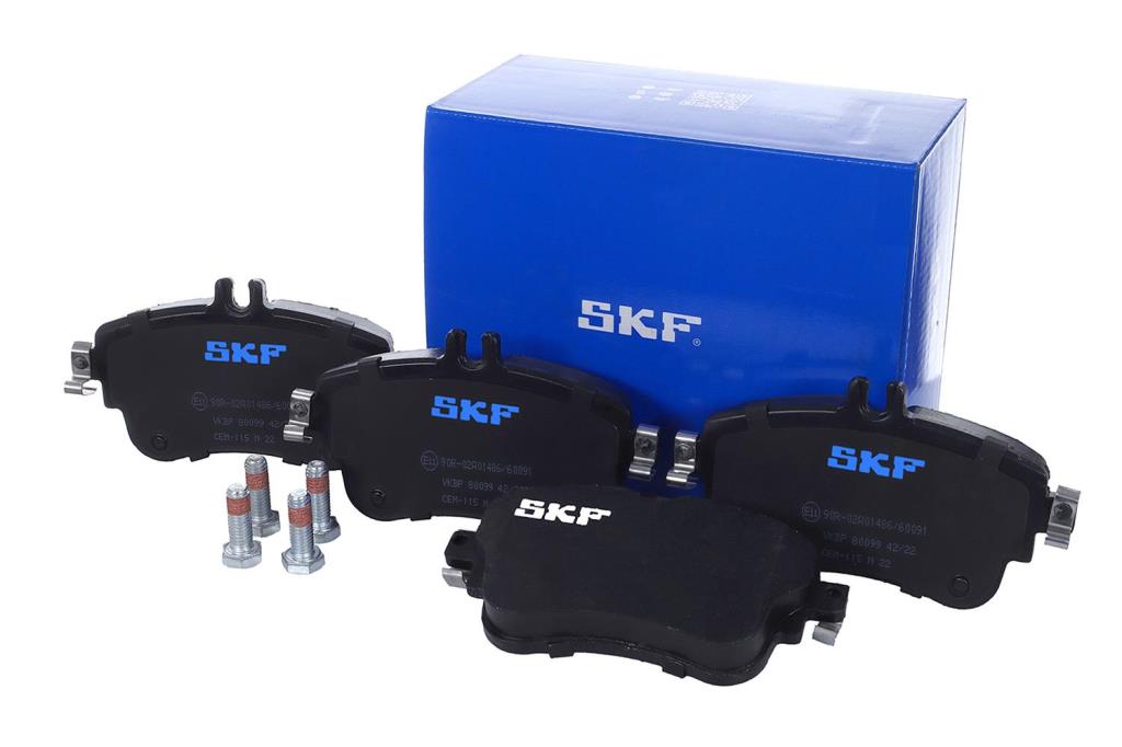 Jeu de 4 plaquettes de frein SKF ref. VKBP 80099